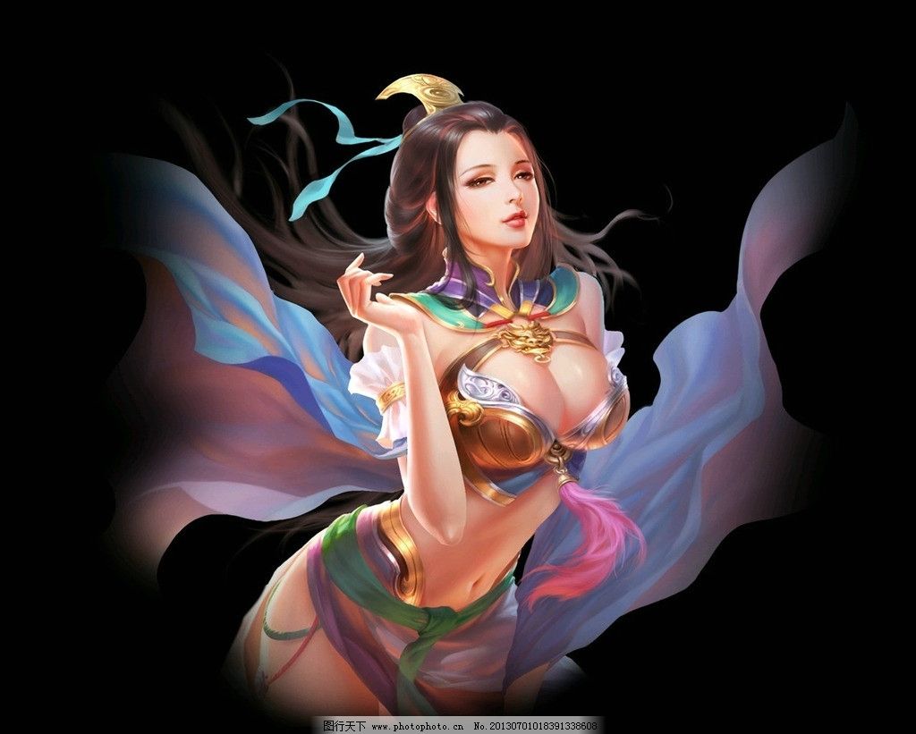 游戏美女 游戏 游戏原画 游戏人物 美女 动漫人物 古装美女 玄幻 手