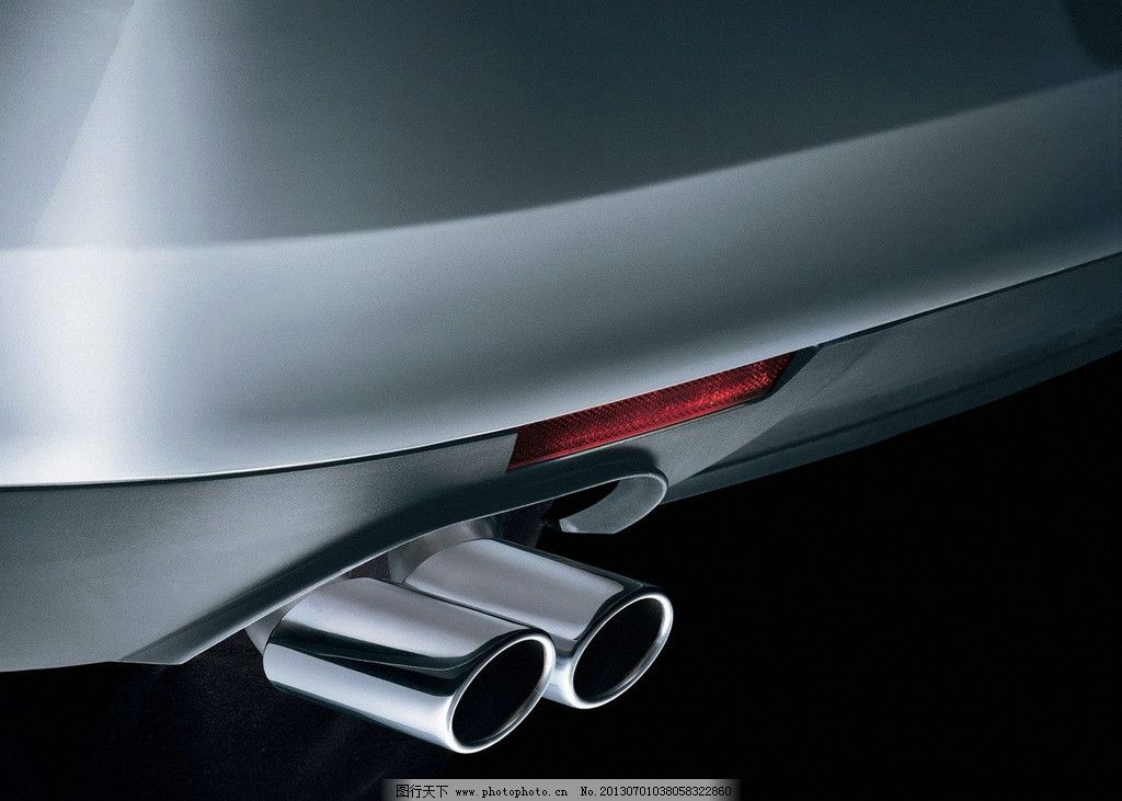 汽车外观排气管图片