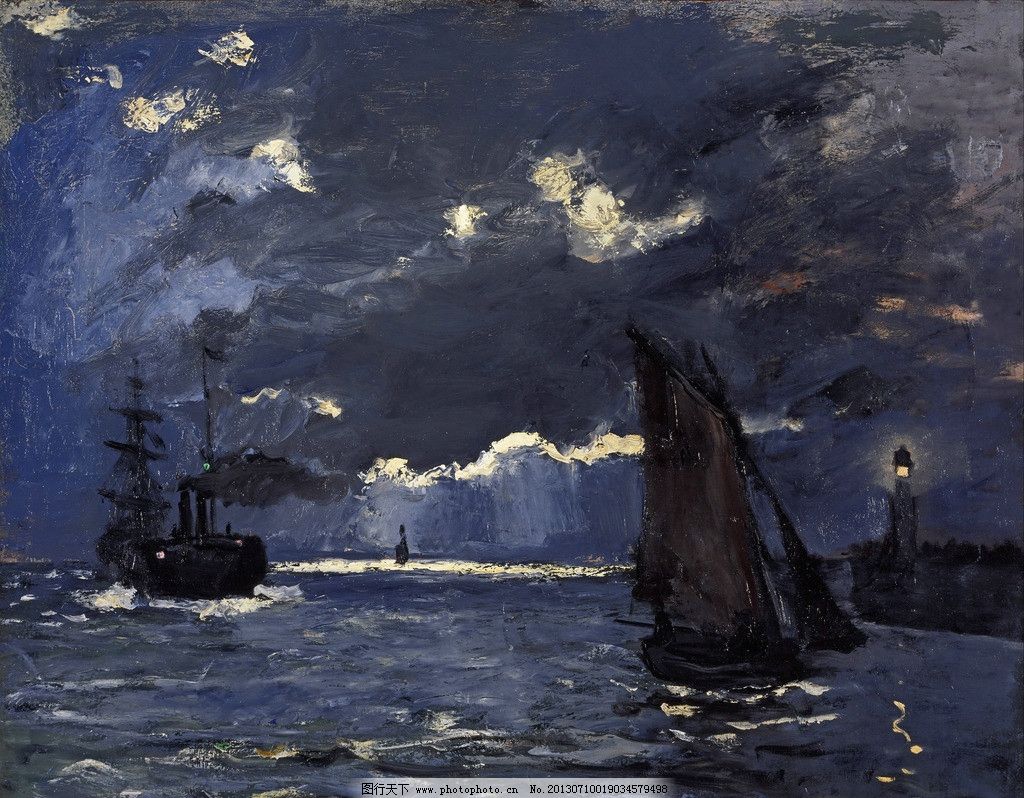 克劳德莫奈作品图片