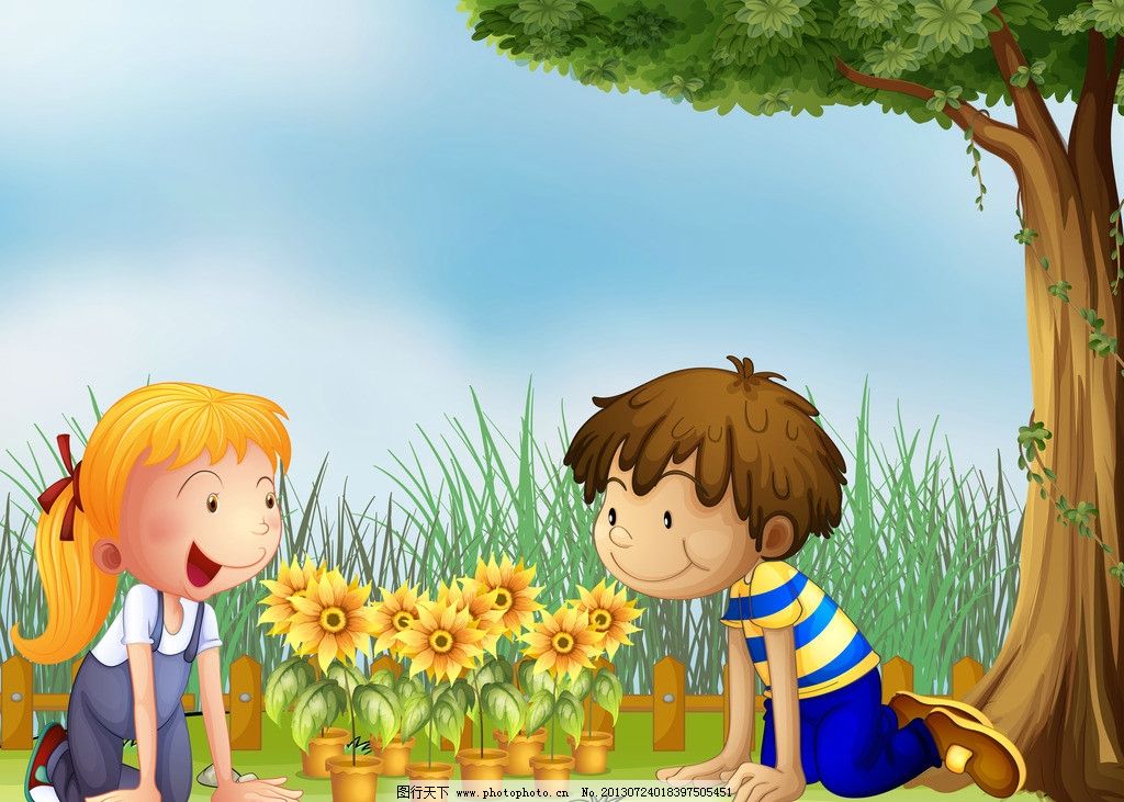 葵花女孩动漫高清壁纸 女生壁纸