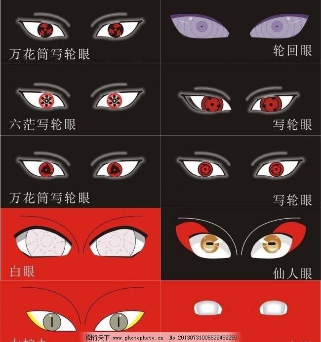 眼睛图片,眼睛图片免费下载 广告设计 火影 忍者