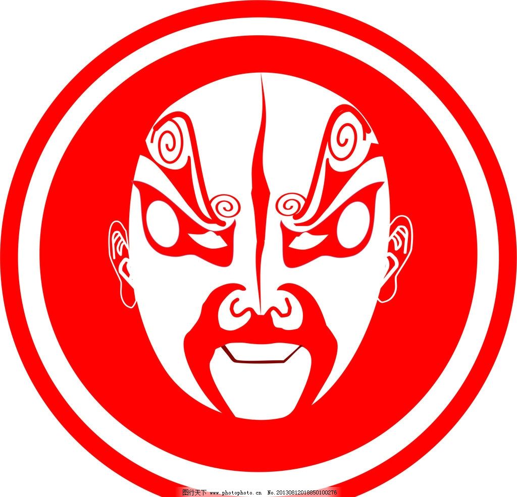 脸谱 京剧 传统文化 文化 历史 曹操 红脸 文化艺术 设计 300dpi jpg