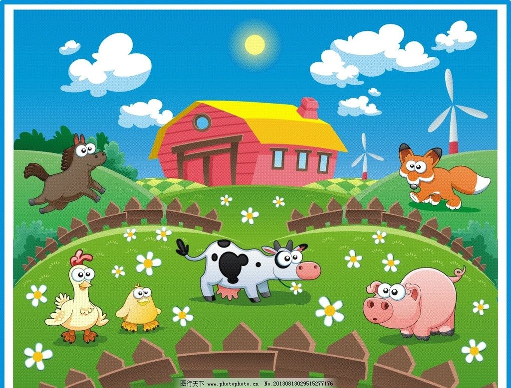 农场|插画|儿童插画|叶小府 - 原创作品 - 站酷 (ZCOOL)