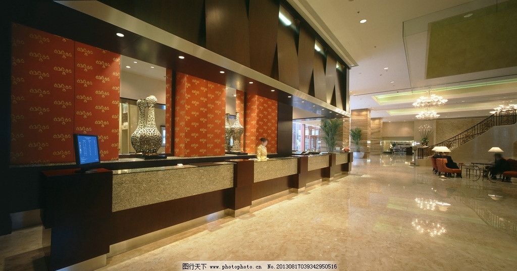酒店大堂 酒店 五星级酒店 希尔顿酒店 会所 软装 酒店夜景 大堂 大厅 酒店大厅 服务台 家具 酒店家具 楼梯 铁艺栏杆 酒店背景墙 室内摄影 建筑园林 摄影 1050DPI JPG