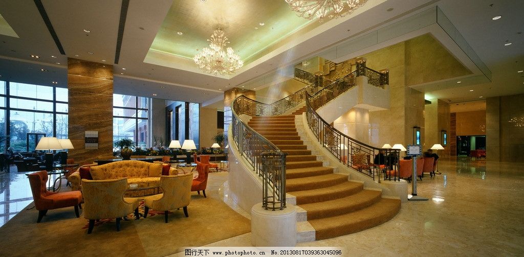 酒店大堂 酒店 五星级酒店 洲际酒店 造型顶 会所 私人会所 摆设 装饰品 工艺品 艺术品 快捷酒店 大堂 大厅 酒店大厅 共享大厅 家具 椅子 现代家具 地毯 花纹地毯 楼梯 旋转楼梯 弧形楼梯 栏杆 扶手 玻璃栏杆 植物 绿化 盆景 室内摄影 建筑园林 摄影 1100DPI JPG