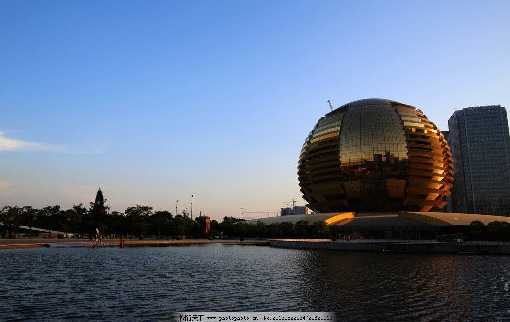 钱江新城 砂之船 风光照 城市风景 杭州 建筑景观 摄影