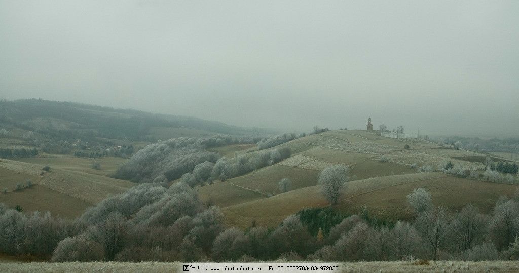 初冬的萨拉热窝郊外图片,波黑 南斯拉夫 国外旅