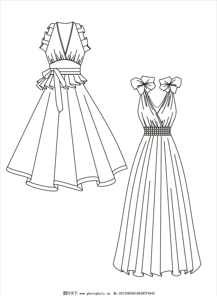 裙子图片_其他_动漫卡通_图行天下图库