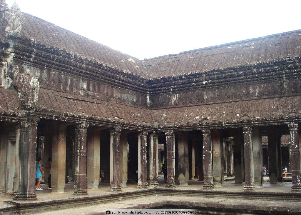 小吴哥窟图片,柬埔寨 沧桑 婆罗门教 神圣 神秘