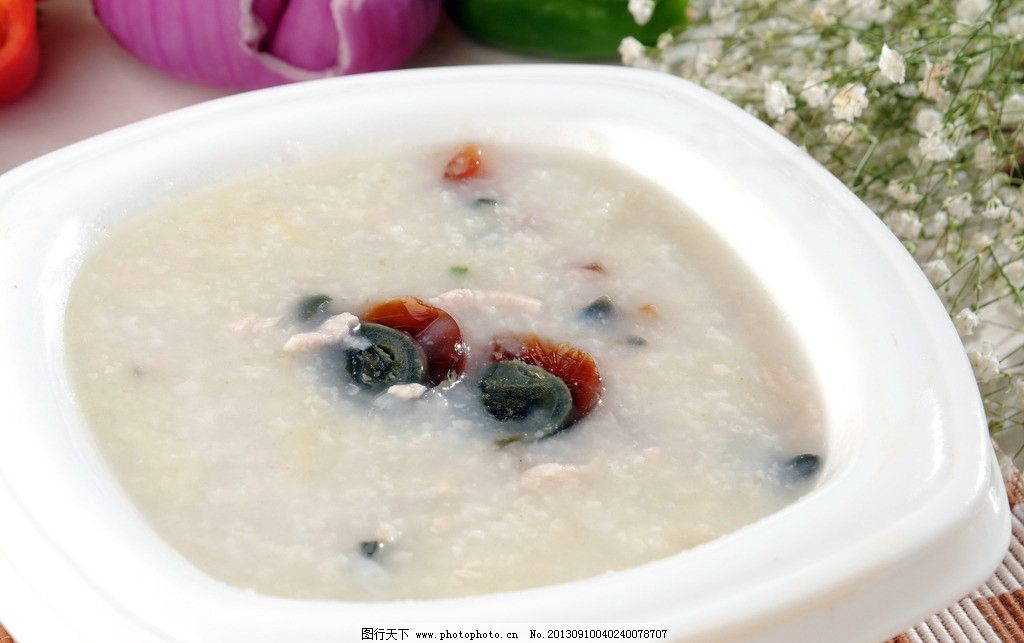 皮蛋瘦肉粥 皮蛋粥图片