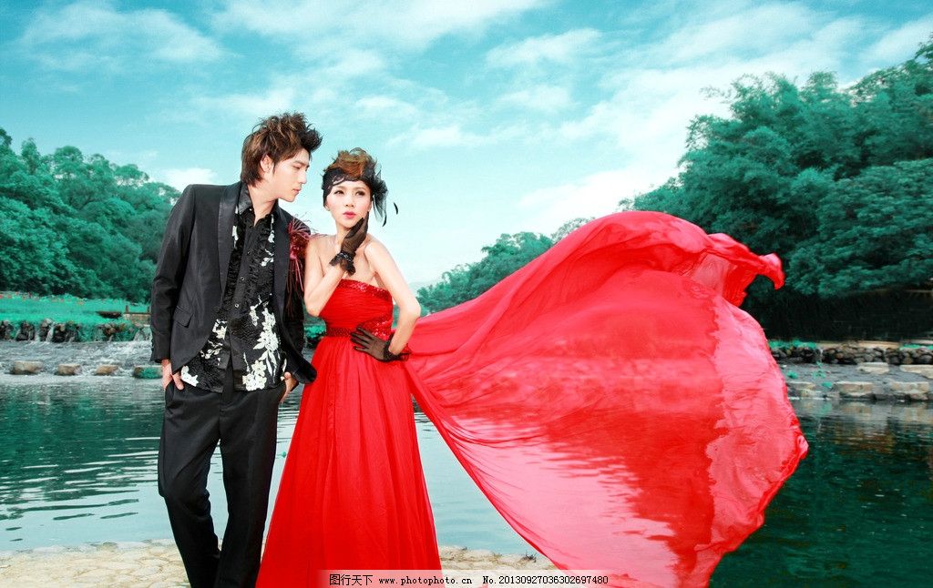 婚纱摄影样片图片