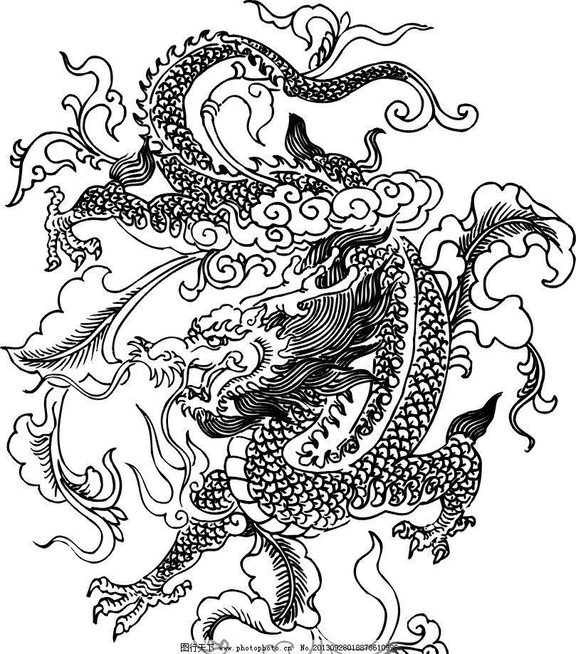 中国龙图片